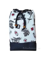 Borsa men's kinchaku motivo Matsuri