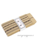 Kaku Obi cintura uomo Beige