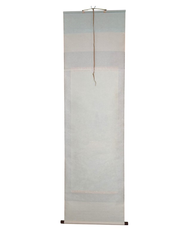 Kakejiku Paesaggio Sansui con Fenice e Gioiello Sacro
