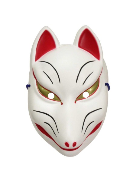 Maschera di volpe Kitsune tradizione giapponese