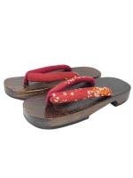 Geta Sandali infradito elegante disegno sakura (mis. L) Kyoto