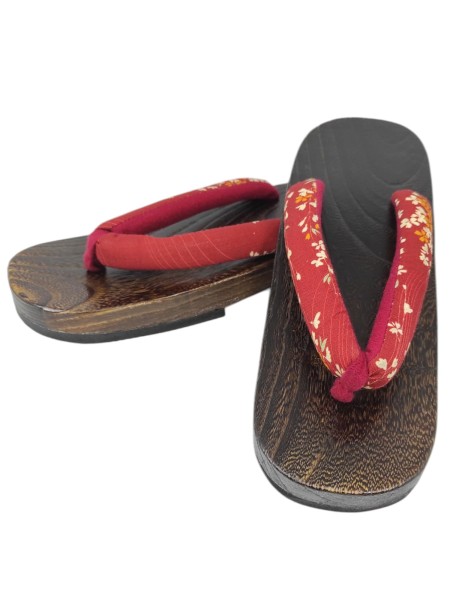 Geta Sandali infradito elegante disegno sakura (mis. L) Kyoto