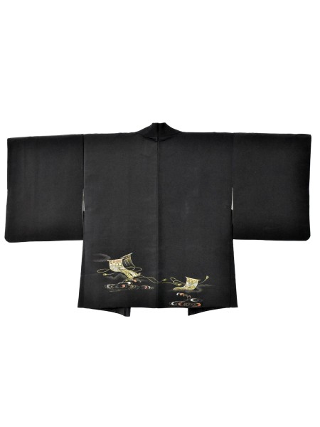 Haori giacca kimono ricamo stendardi