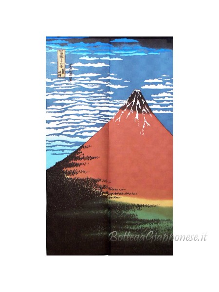 Noren Hokusai Aka Fuji tenda